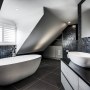 Wiltshire family home | Contemporary, luxury bathroom | Interior Designers
